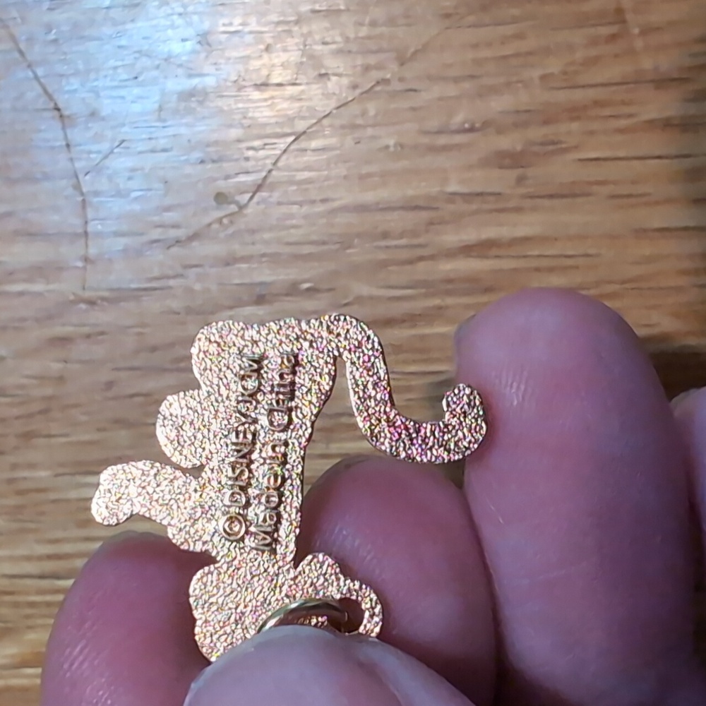 Gold Tigger Earrings - Picture 3 of 3